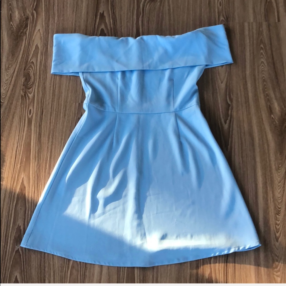 Over the shoulder dress